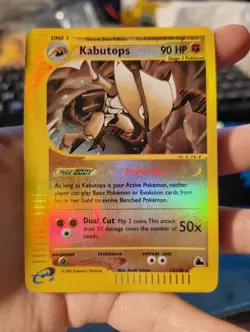 Pokemon TCG Kabutops Skyridge 14 Reverse Holo Rare - Image 1