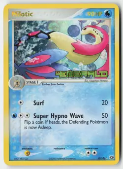 LP Milotic 8/106 Emerald Stamped Reverse Holo Pokemon Card - Image 1