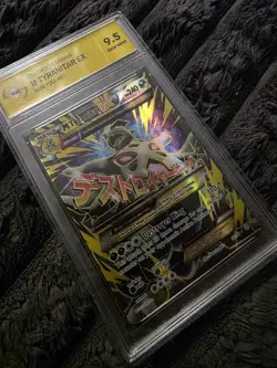Pokemon M Tyranitar EX 92/98 TGA 9.5 Mint XY - Ancient Origins Holo FA Full Art - Image 3