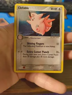 Pokemon EX Unseen Forces Clefable Reverse Holo Card 36/115 NM Condition Stamped - Image 1