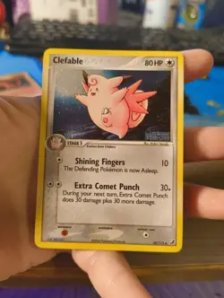 Pokemon EX Unseen Forces Clefable Reverse Holo Card 36/115 NM Condition Stamped - Image 4