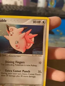 Pokemon EX Unseen Forces Clefable Reverse Holo Card 36/115 NM Condition Stamped - Image 5