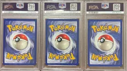 PSA 9 MYSTERIOUS FOSSIL 62 OMANYTE 52 OMASTAR 40 1ST EDITION FOSSIL POKEMON - Image 2