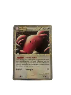 Blissey Prime HeartGold SoulSilver Holo Rare Pokemon TCG Card 106/123 - Image 1