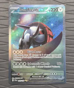 Iron Treads ex 248/198 Pokemon Scarlet & Violet Base Set Pokemon Card NM - Image 1