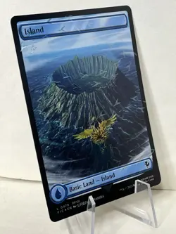 ISLAND - FULL ART - CHOCOBO TRACK FOIL #479 - Final Fantasy - NM MTG - Image 3