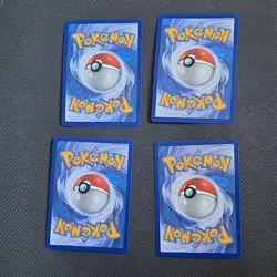 Pikachu Pokemon Day 30th Anniversary Stamp Lot of 4! Cosmo Holo! 051/162 NM - Image 2