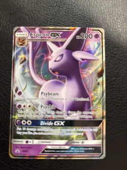 Pokemon TCG: Sun & Moon Black Star Promos Espeon GX SM35 - Image 1
