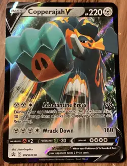 Copperajah V SWSH030/307 Black Star Promo Holo Pokemon TCG - Image 1
