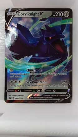 Corviknight V SWSH200 Sword & Shield Promo Holo 2022 210 HP Pokemon TCG - Image 1