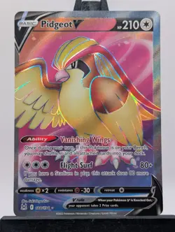 Pokemon TCG - Pidgeot V 188/196 Near Mint Ultra Rare Lost Origin - Image 1