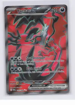 Pokemon TCG Yveltal ex Full Art 105/088 Perfect Order Holo NM - Image 1