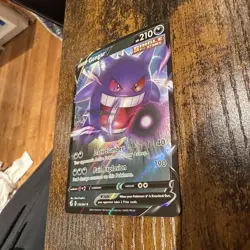 Pokemon Gengar V 156/264 Swsh08: Fusion Strike Holo Ultra Rare 210HP - Image 3