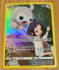 Formeo # TG11 Holo Rare SWSH11 aus Verlorener Ursprung 2022 Pokemon Deutsch Mint - Image 1