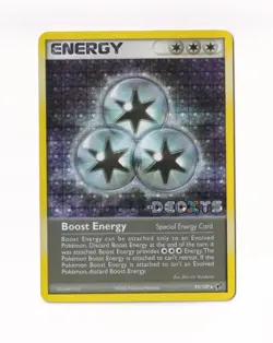 Pokemon EX Deoxys Reverse Holos #93/107 Boost Energy - Image 1