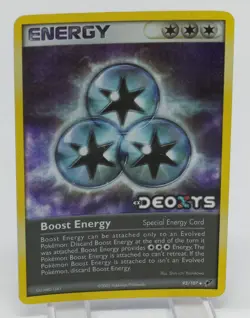 Pokemon EX Deoxys Reverse Holos #93/107 Boost Energy - Image 3