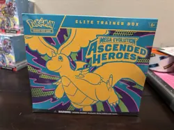 Pokemon TCG Mega Evolution: Ascended Heroes ETB - Factory Sealed Tear b - Image 1