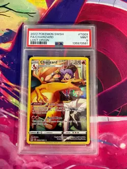 Charizard TG03/TG30 Lost Origin English PSA Graded 9 Pokemon TCG - Image 1