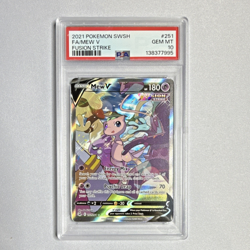 Pokemon Mew V 251/264 Fusion Strike Full Art Ultra Rare PSA 10 2021 English TCG - Image 1