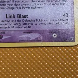 Deoxys (Normal Forme) 16/107 Stamped Reverse Holo Rare (2005) EX Deoxys Pokemon - Image 2