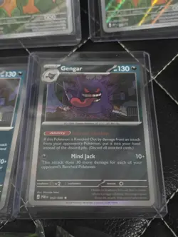 Pokemon TCG Tyrunt Promo (3) - Gengar 50/88 (2) - Per Order Sleeves, Dice, Coin - Image 4