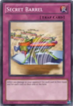 Yugioh! LP Secret Barrel - DEM1-EN017 - Common Lightly Played, English - Image 1