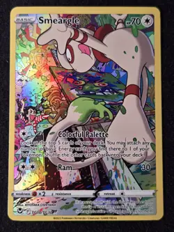 Pokemon Smeargle TG10/TG30 Silver Tempest Trainer Gallery Full Art Holo Ultra R… - Image 1