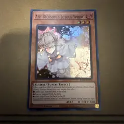 1X NM Ash Blossom & Joyous Spring - RA01-EN008 - Super Rare - 1st Edition YuGiOh - Image 1