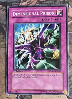 Yugioh Dimensional Prison SDMM-EN032 1st Edition Common MP - Image 1