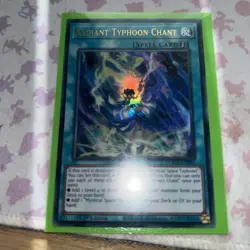 DOOD-EN061 Radiant Typhoon Chant Ultra Rare Yu-Gi-Oh! NEW - Image 1
