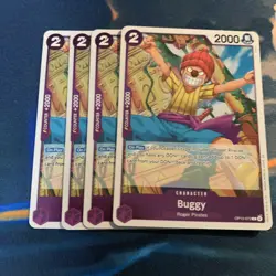 Buggy Playset - OP13-072 x4 - Carrying On His Will - One Piece TCG - English - Image 1