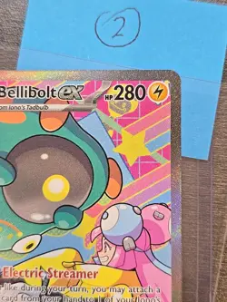 Iono's Bellibolt ex 279/217 SIR Ascended Heroes Pokemon TCG Near Mint - Image 3