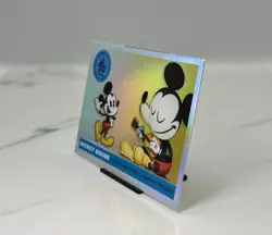 2025 Topps Disneyland 70th #T55-10 Mickey Mouse Runaway Railway – Rainbow Foil - Image 2