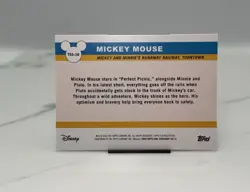 2025 Topps Disneyland 70th #T55-10 Mickey Mouse Runaway Railway – Rainbow Foil - Image 5