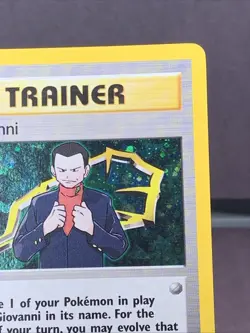 Pokemon TCG Giovanni 18/132 Gym Challenge Holo Rare WOTC VTG 2000 - Image 3