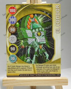 Bakugan Card - El Condor - Gold Gate Card - BA259 - 16/48c - 2008 - Image 1