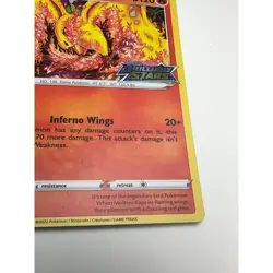 Moltres SWSH185 Full Art Holo Promo Pokemon Card Brilliant Stars NM - Image 5