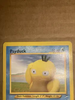 Psyduck Pokemon Card Neo Destiny 79/105 DMG - Image 3