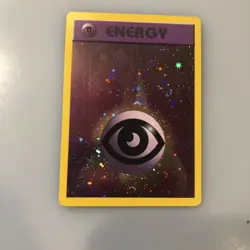 Psychic Energy English Reverse Holo Swirl League Promo 2002 Pokemon TCG Card - Image 4