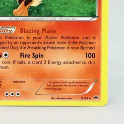 Pokemon Next Destinies Rare Card Arcanine 12/99 Non Holo LP - Image 4