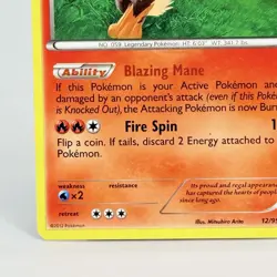 Pokemon Next Destinies Rare Card Arcanine 12/99 Non Holo LP - Image 5