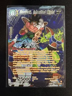 Bardock Inherited Might BT18-107 SPR Foil Dragon Ball Super Card Game | NM - Image 1