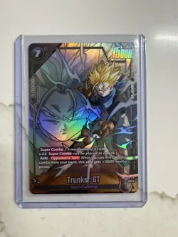 Trunks : GT FB09-110 Alternate Art Dual Evolution Dragon Ball Card English - Image 1