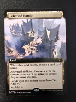 Petrified Hamlet 259 MTG NM - Secrets of Strixhaven - Non-foil - Image 1