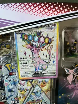 TCG Pokemon Prismatic Evolutions Premium Figure Collection Factory Sealed New - Image 2