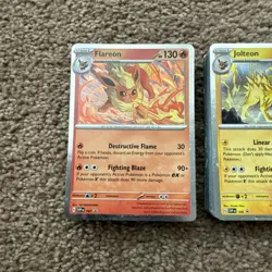 Pokemon TCG Prismatic Evolutions Poster Collection Promo Cards - Image 2