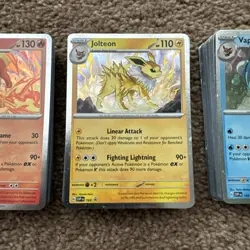 Pokemon TCG Prismatic Evolutions Poster Collection Promo Cards - Image 3