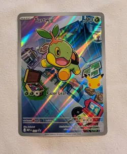 Turtwig 040 - Partner Series 1 Illustration Rare Promo 30th Anniversary Pokemon - Image 1