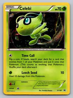 Celebi - XY187 XY187 Holo Promo XY Promo Pokemon Holo Lightly Played - Image 1