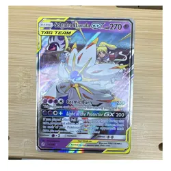 The Pokemon Company Solgaleo & Lunala GX 75/236 Sm-Cosmic Eclipse Ultra Rare Ho… - Image 1